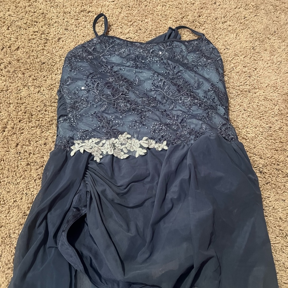 blue lyrical costume